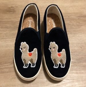 Size 8 Velvet Soludos Llama Sneakers